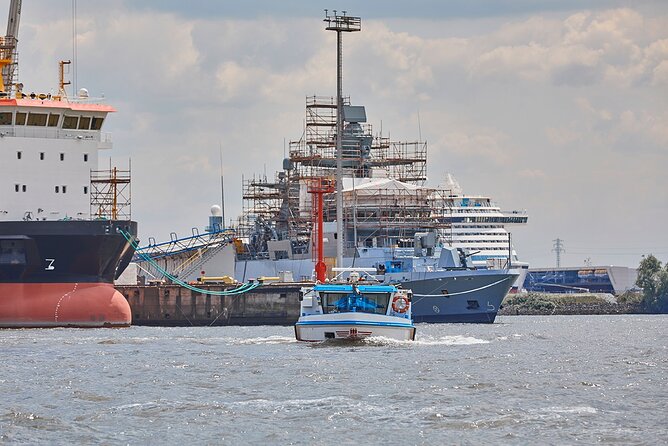 Hamburg: 1-hour harbor tour - The Landungsbrücken and Altona Fish Market