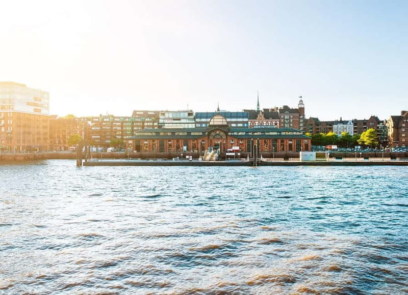 Hamburg: Grand Harbor Tour by Traditional Barge - Cruise ships and the scale of Hamburg Harbor