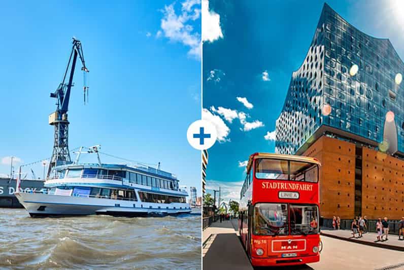 Hamburg: Harbor Cruise and Bus City Hop-On Hop-Off Tour - Price, value, and the main risk
