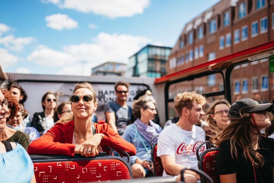 Hamburg: Hop-On Hop-Off Bus with Harbor Cruise - Bus or boat first?