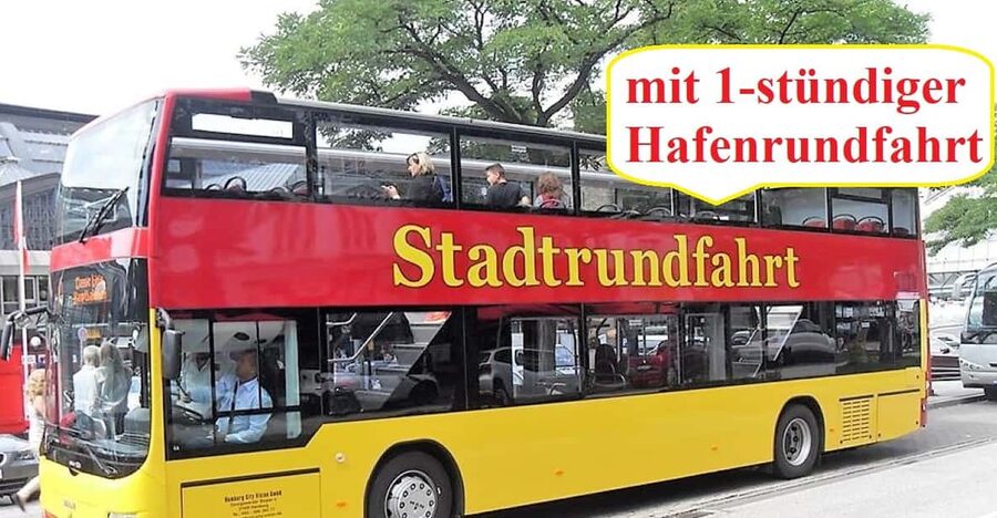 Hamburg: Line C Sightseeing Tour Hop On Hop Off and Harbor Cruise - Information gaps you should plan around