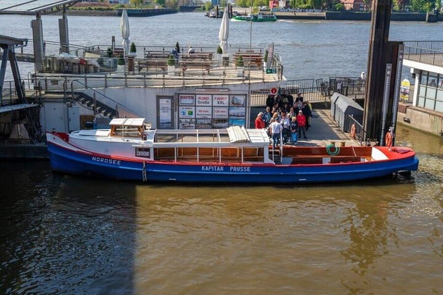 Hamburg: One Hour Traditional Harbor Cruise - Sailing toward Hamburg’s large ships
