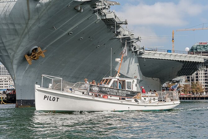 Historic Bay Cruise Aboard 1914 Pilot boat with General Admission - How the $34 price works for your day