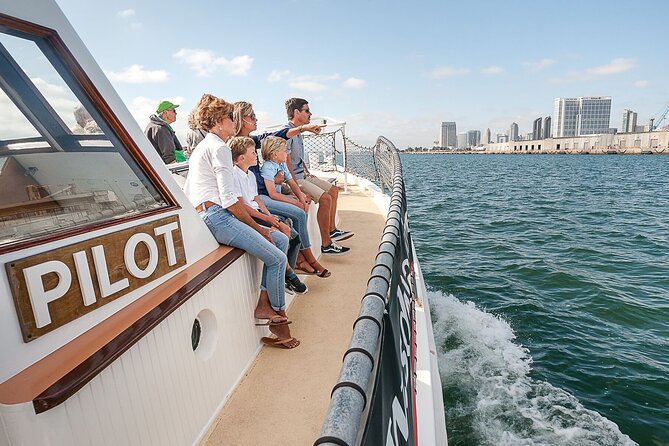 Historic Bay Cruise Aboard 1914 Pilot boat with General Admission - Who will get the most from this short cruise