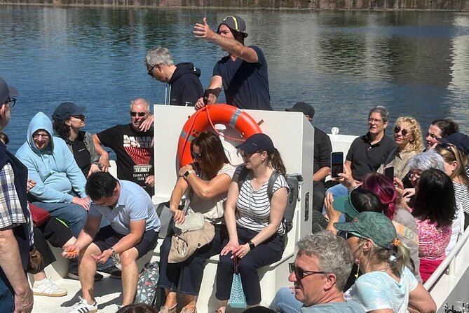 Historical Old Harbour Boat Tour in Antwerp - History with a theatrical guide