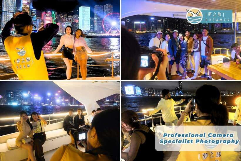 Hong Kong: Victoria Harbour Cruise with Free Camera Photos - Boarding a western-style yacht