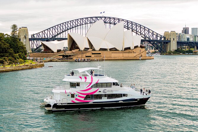 Journey Beyond Sydney Harbour Dining Cruise - A welcome drink before the harbor views begin