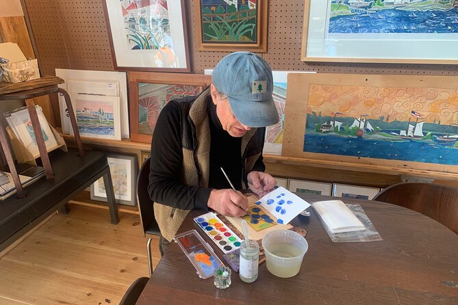 Joy Ride E-Bike Tour of Boothbay Harbor - Villard Studios and the Commonwealth Art Colony