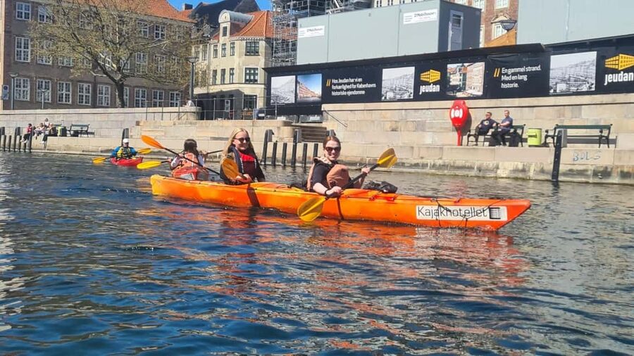 Kayak Tour in Copenhagen Harbor - June, July and August - Slotsholmen, Copenhagen’s political center
