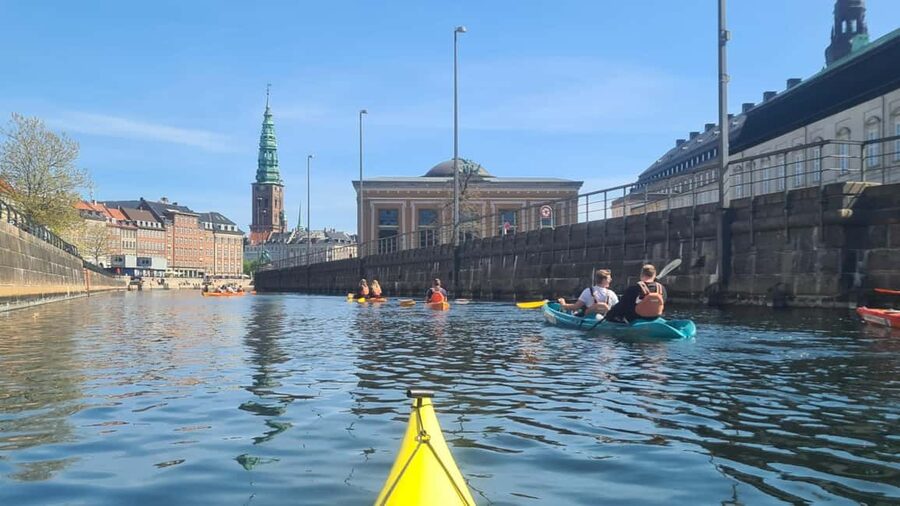 Kayak Tour in Copenhagen Harbor - June, July and August - Christianshavn canals and the most atmospheric stretch