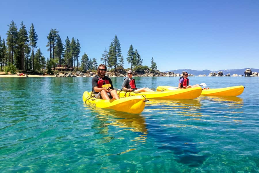 Lake Tahoe: Sand Harbor Kayak Tour - The beach lesson before you paddle out