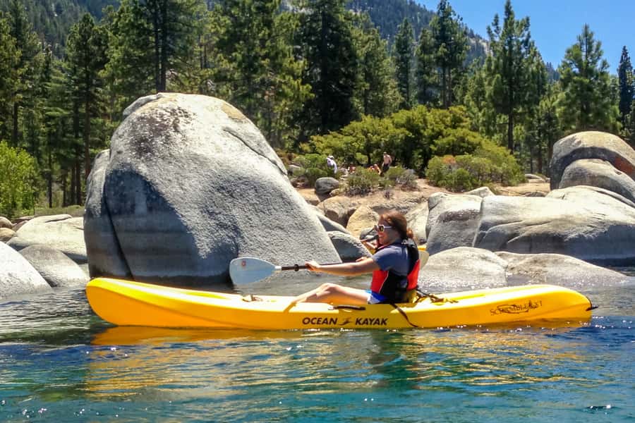 Lake Tahoe: Sand Harbor Kayak Tour - Practical preparation for a comfortable morning