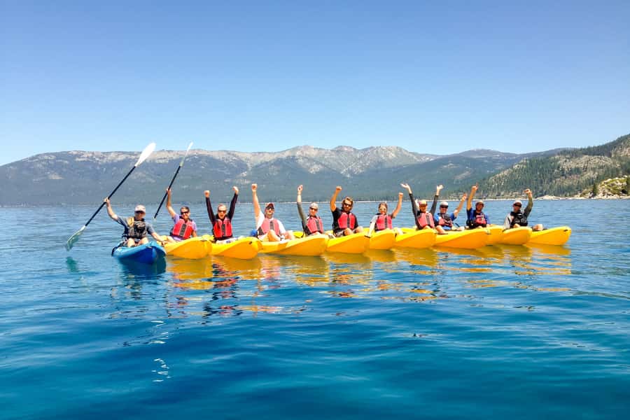 Lake Tahoe: Sand Harbor Kayak Tour - Meeting at Incline Village and riding to the shore