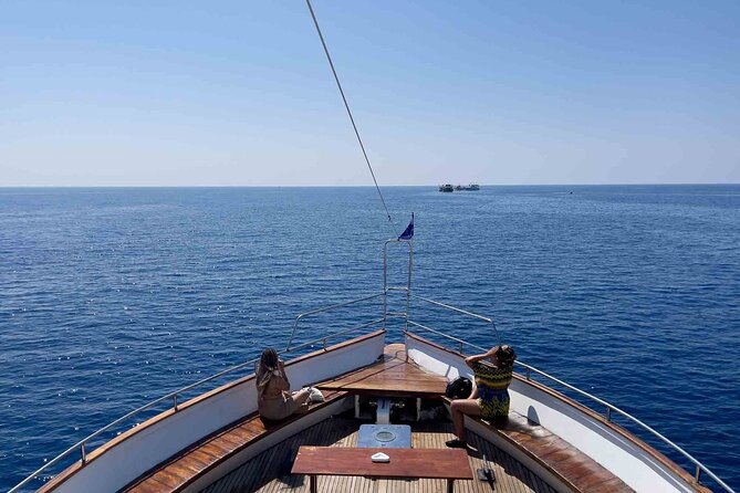 Larnaca Bay Cruise - Palm trees, coastline, and the airport route