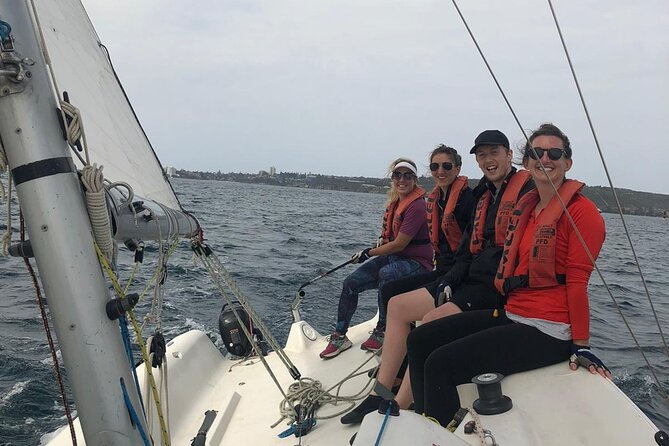 Learn to Sail on Sydney Harbour: Australian Sailing Start Crewing - Getting comfortable aboard the boat