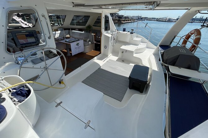 Luxury Catamaran Private Tour Baltimore Harbor - Fells Point from the deck