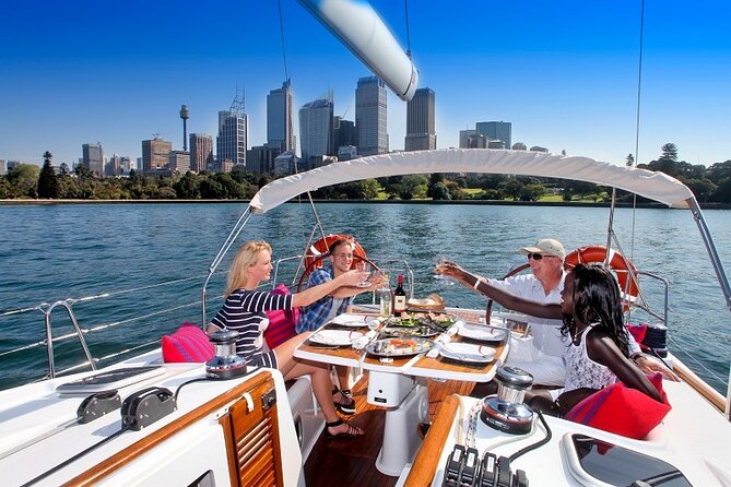 Luxury Sailing Cruise on Sydney Harbour with Lunch - Lunch on board with Australian drinks