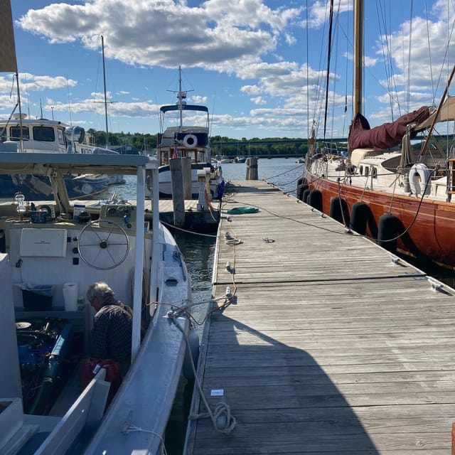 Maine: Belfast VIP Private Harbor Cruise - Cruising past boats, yachts, and the harbor monument