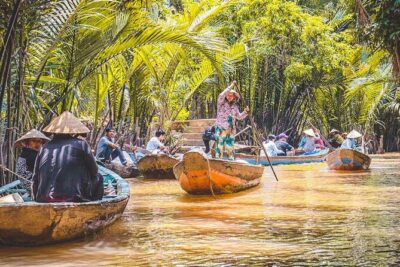 Mekong Delta from Cai Mep Thi Vai port of Phu My Cruise Harbor