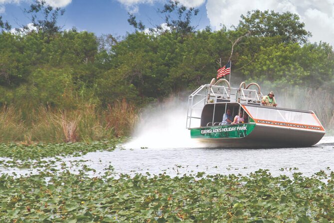 Miami and Everglades Adventure: Airboat & Bay Cruise Combo - Holiday Park offers more than the boat