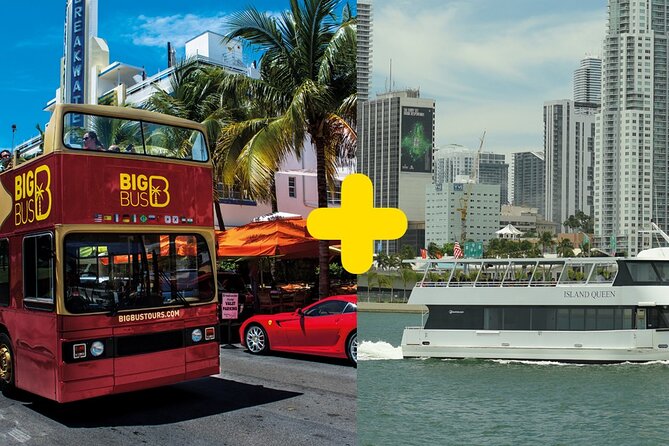 Miami Combo: Open-top Bus Tour and Sightseeing Bay Cruise - Key points before you book