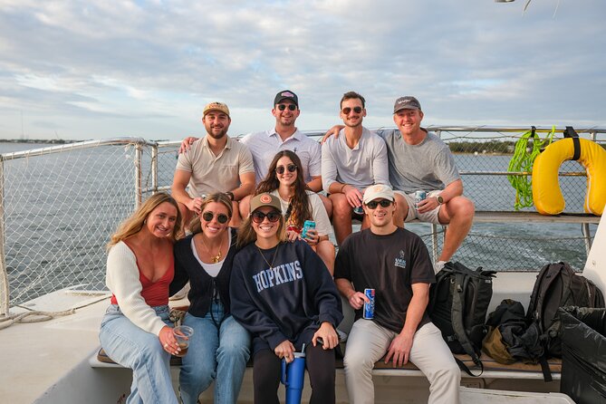 Morning Charleston Harbor Sail Lux Catamaran Shade and Seating - Why a Morning Sail Works So Well in Charleston