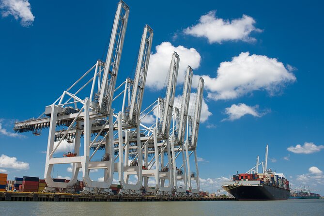 Narrated Port Tour Cruise of Savannah - From 502 East River Street to the Talmadge Bridge