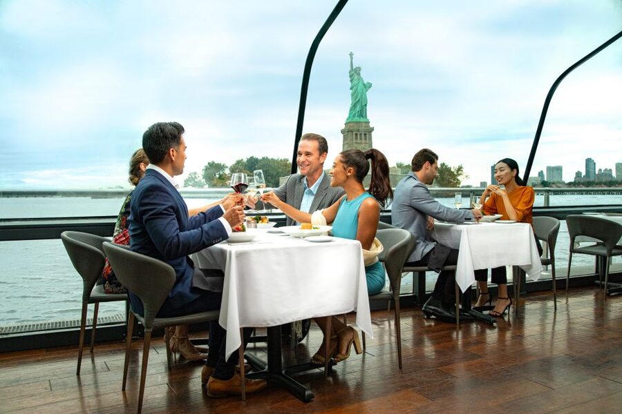 NYC: Thanksgiving Gourmet Lunch or Dinner Harbor Cruise - Setting sail from Pier 61 at Chelsea Piers