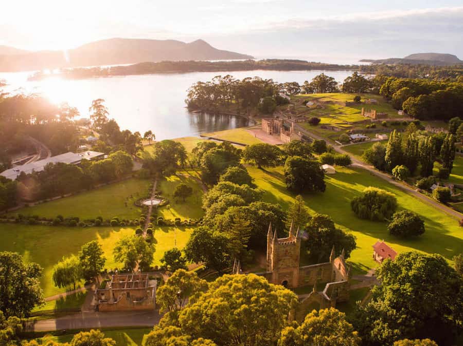 Port Arthur Tasman Sights with Harbour Cruise - Eaglehawk Neck and Pirates Bay start the scenery