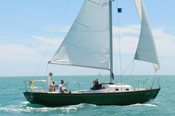 Private 90-Minute Harbor Sailing Charter in Key West - Finding the green High Tide at William Street