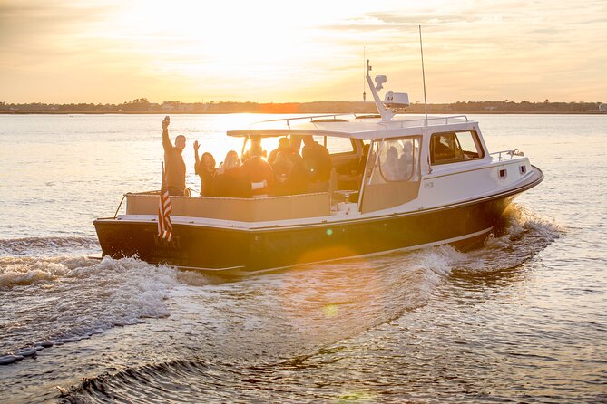 Private Afternoon Harbor Cruise on Kismet for parties up to 20 - Patriots Point and the Arthur Ravenel Jr. Bridge