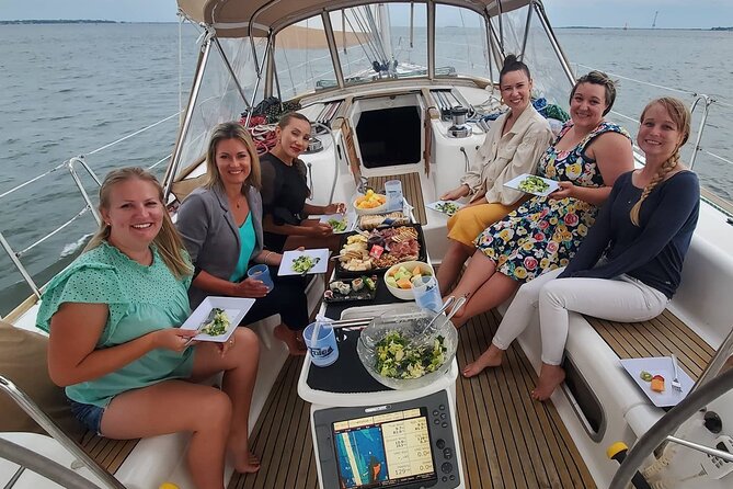 Private BYOB Afternoon Harbor Sail On 50ft Sailing Yacht Fate - Why a private sail works so well in Charleston