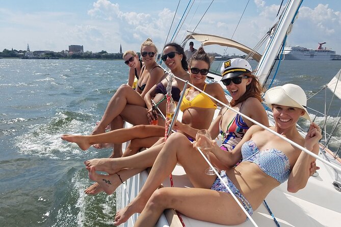 Private BYOB Afternoon Harbor Sail On 50ft Sailing Yacht Fate - The possible approach to Fort Sumter