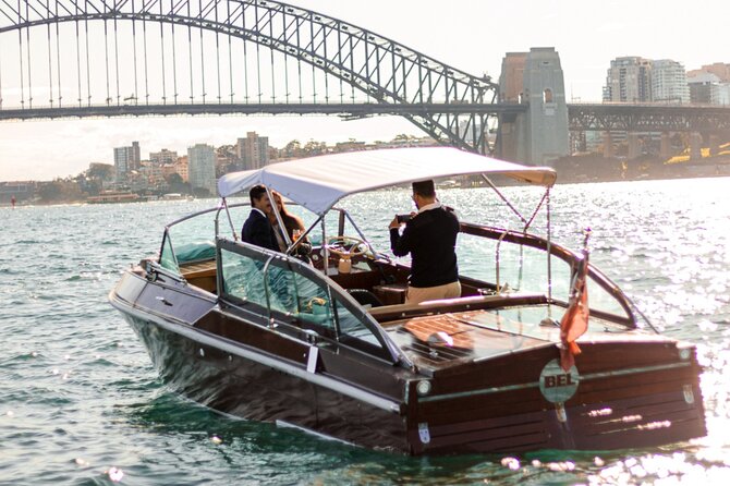 Private Sunset Cruise on Sydney Harbour for up to Six Guests - Passing beneath the Harbour Bridge