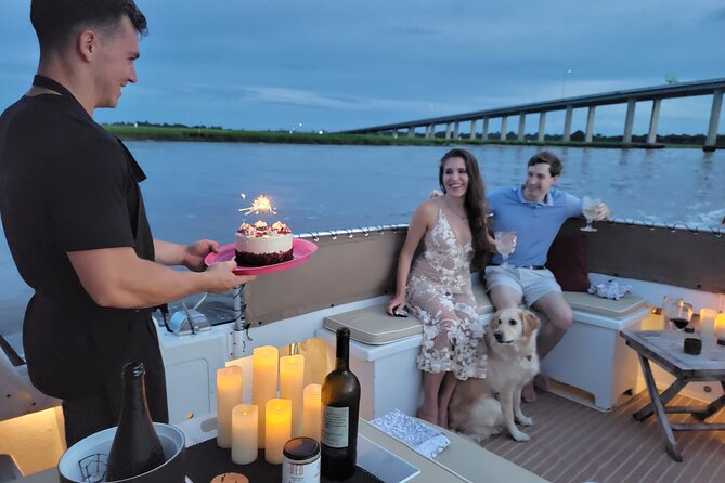 Private Sunset Harbor Tour 20 passenger party Yacht Kismet - Sunset, Dolphins, and the Lowcountry Water