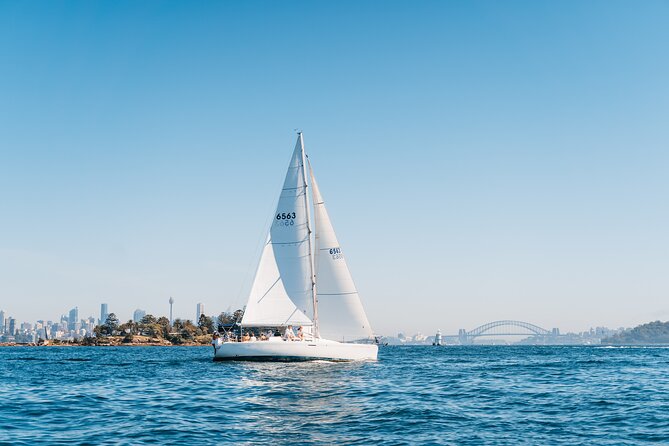 Private Sydney Harbour Twilight Sail with Champagne - The Opera House at changing light