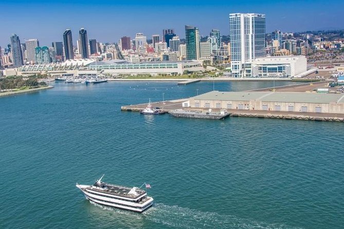 San Diego Harbor Cruise - North Bay: Shelter Island, naval stations, and open views