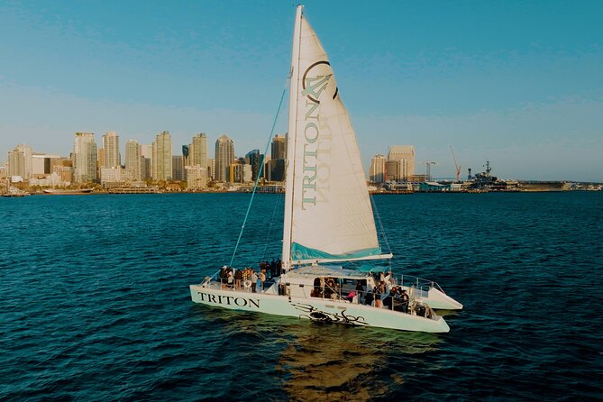 San Diego Harbor Cruise on the largest Catamaran in San Diego! - Setting out from Shelter Island