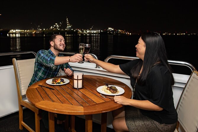 San Diego Harbor Dinner Cruise - Service that helps carry the evening