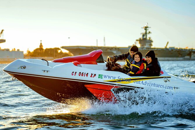 San Diego Harbor Speed Boat Adventure - Starting at Cabrillo Isle Marina