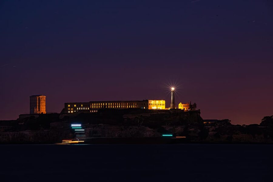 San Francisco: Alcatraz Night Tour with SF Bay Cruise - Exhibits, escape stories, and the island atmosphere