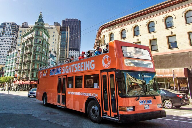 San Francisco Bay Cruise & Double Decker Night Tour - The night tour through illuminated San Francisco