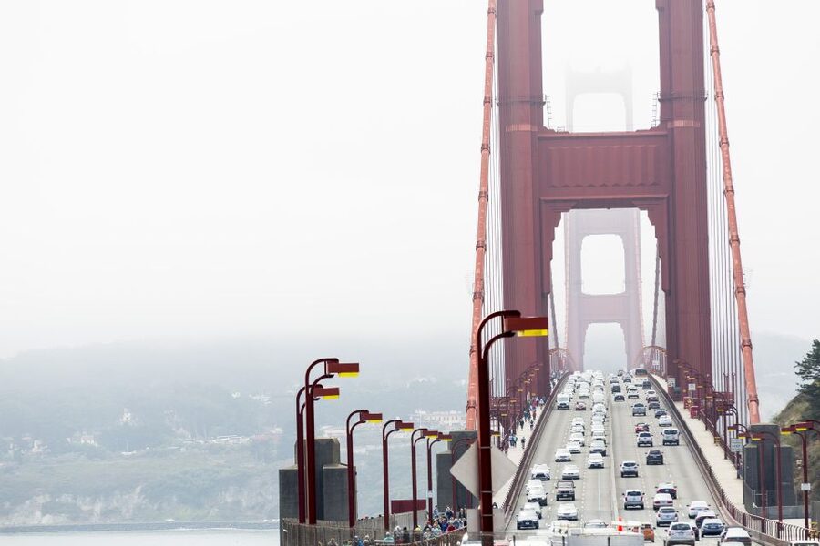 San Francisco Ultimate City Tour with Bay Cruise Option - Golden Gate Bridge from Vista Point