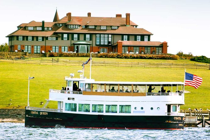 Scenic Bay Cruise of Narragansett Bay from Newport - Rose Island Lighthouse and the sixteen-acre island
