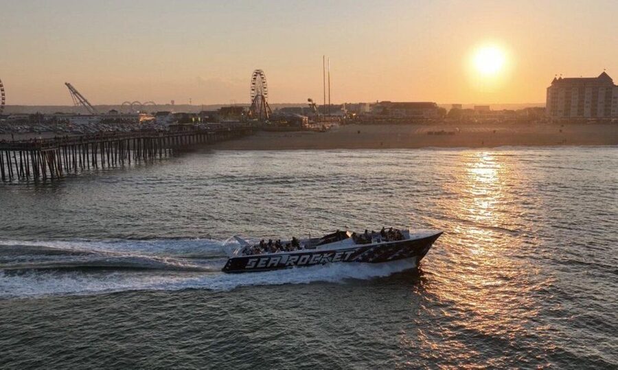 Sea Rocket Sunset & OC Harbor Cruise in Ocean City, MD - What $42 buys you