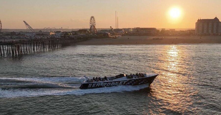 Sea Rocket Sunset & OC Harbor Cruise in Ocean City, MD - The fishing harbor and Sunset Marina