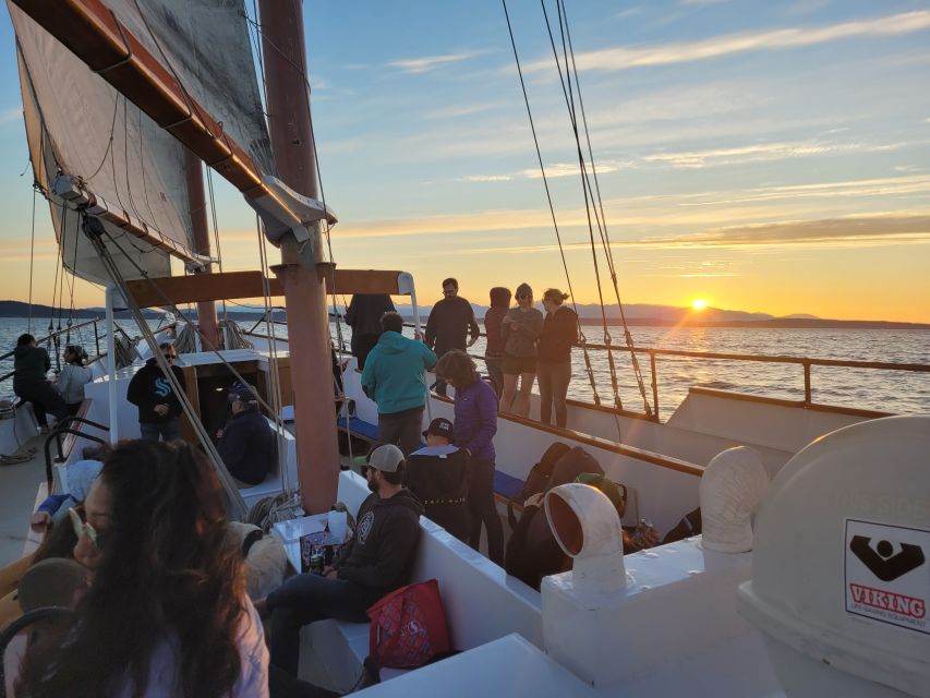 Seattle: Tall Ship Harbor Cruise - Wildlife, Sails, and the Occasional Cannon
