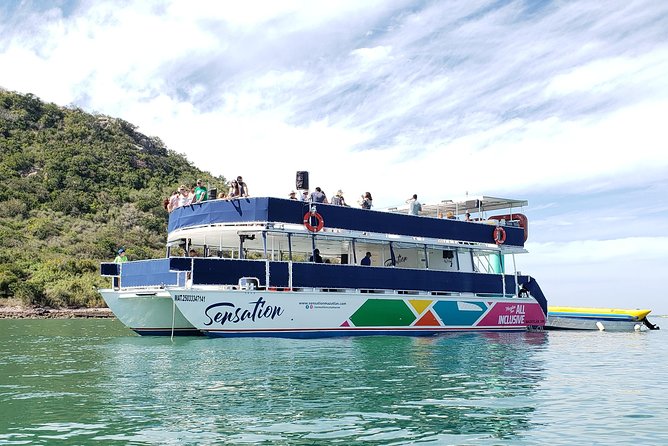 Sensation Splash Party All Inclusive Mazatlan Bay Cruise - Checking in for the Mazatlan Bay sailing