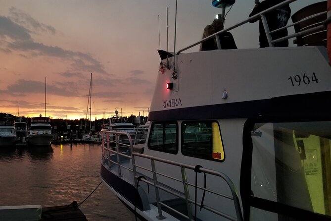 Shared 2 Hour September Sunset Cruise from Gig Harbor - Seating, the upper deck, and comfort