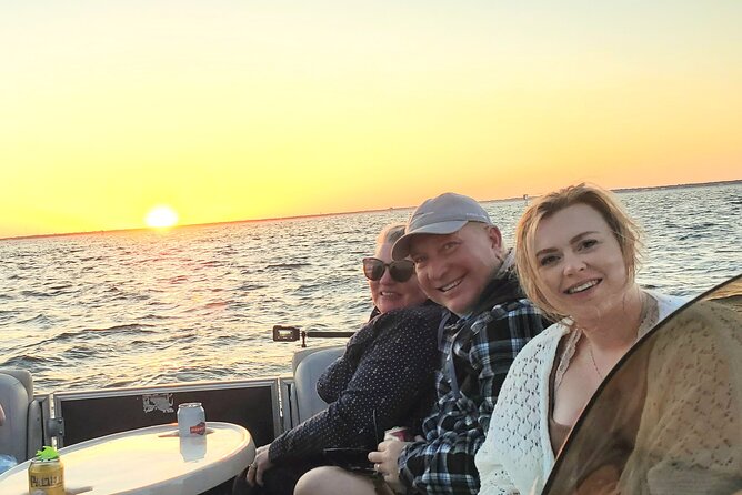 Sunset/Harbor & Bay Cruise in Destin Rated Top 10 - Returning through the harbor after dark
